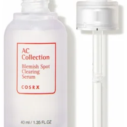 COSRX AC Collection Blemish Spot Clearing Serum bottle on white background