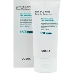 Aloe 54.2 Aqua Tone-up Sunscreen SPF 50+ – Soothing UV Protection