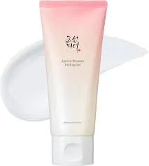 Gentle exfoliating gel with plum flower water and cellulose