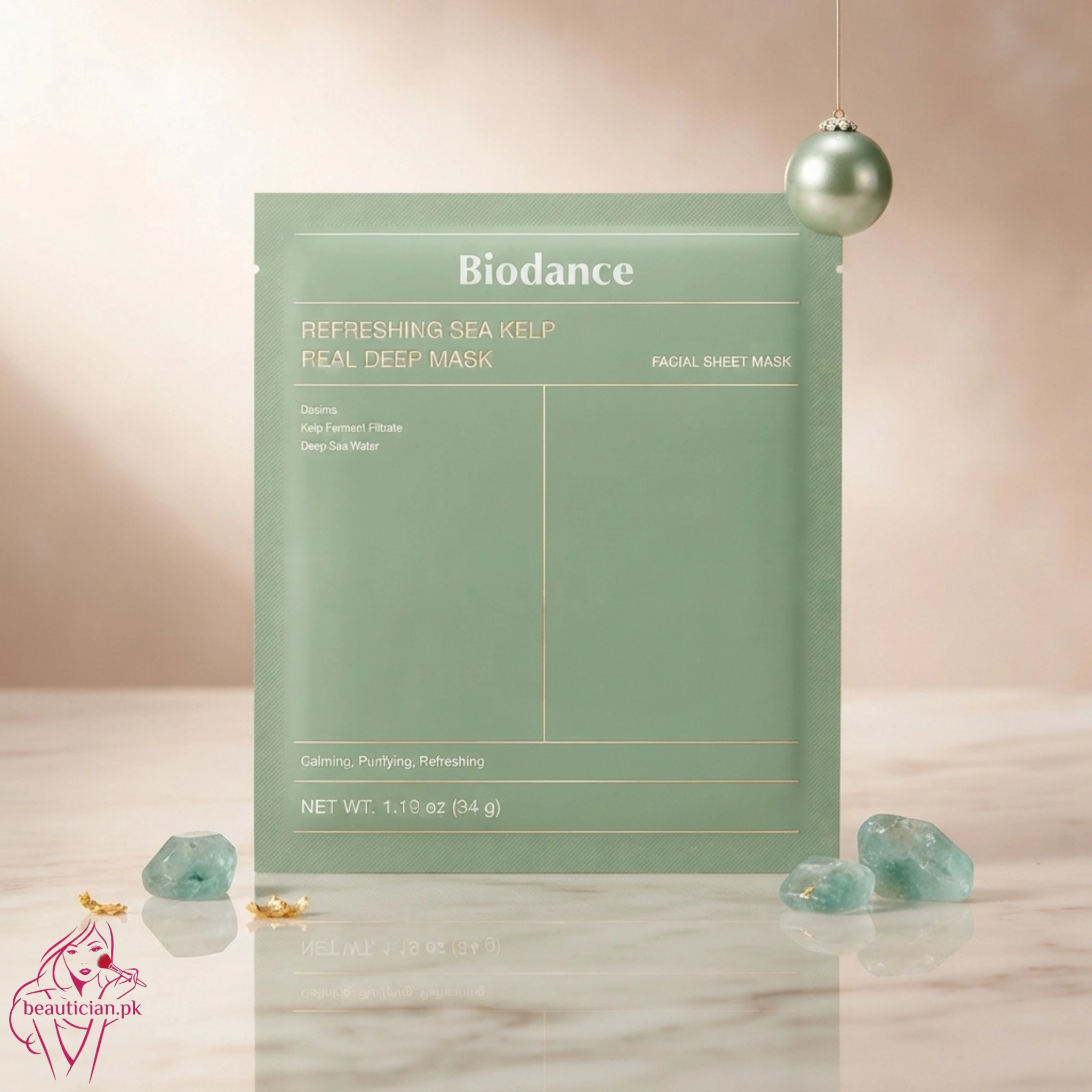 Biodance – Refreshing Sea Kelp Real Deep Mask 1 pc