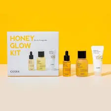 COSRX Honey Glow Kit 3-Step Set with Propolis for Radiant Skin