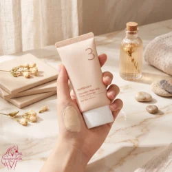 Numbuzin – No.3 Porcelain Base-skip Tone Up Beige 50ml