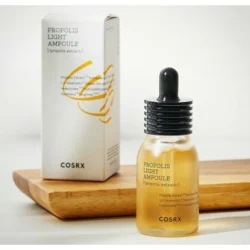 COSRX Propolis Light Ampoule bottle for glowing, hydrated skin