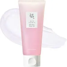 Red Bean Water Gel 100ml for oily skin hydration and sebum control.