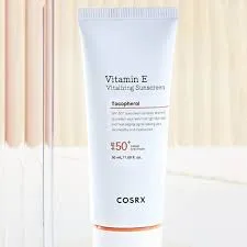 COSRX Vitamin E Vitalizing Sunscreen SPF50+ 50ml – Lightweight, Matte Finish