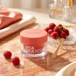 Be The Skin Vita Vita Raspberry PDRN Cream 50g with raspberry extract and PDRN — Korean brightening regenerating cream