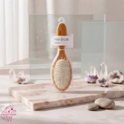 Daiso – Wooden Steel Needle Hair Brush