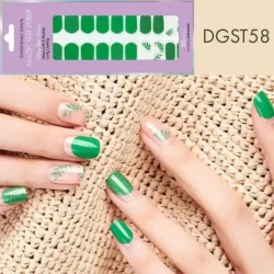 Dashing Deva – Magic Gel Strip Ultra Gel Shine DGST58 Actually Green