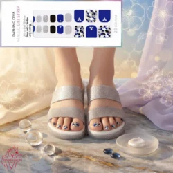 Dashing Deva DGST61P Shinny Triangle Pedicure Strips