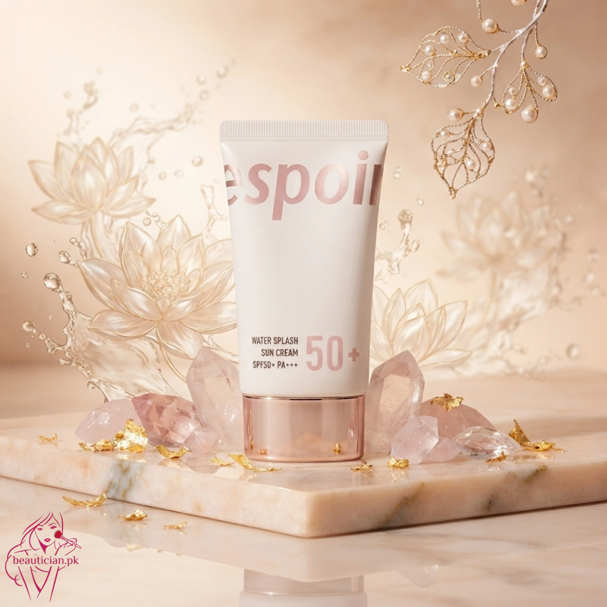 Espoir – Water Splash Sun Cream SPF50++ PA 60ml Ceramide