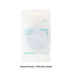 Innisfree – No Sebum Powder Cushion 14g #21C Rose Vanilla Refill