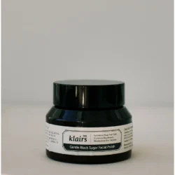 Gentle Black Sugar Facial Polish in jar