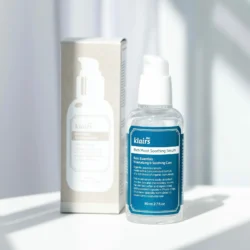 Rich Moist Soothing Serum bottle for sensitive skin