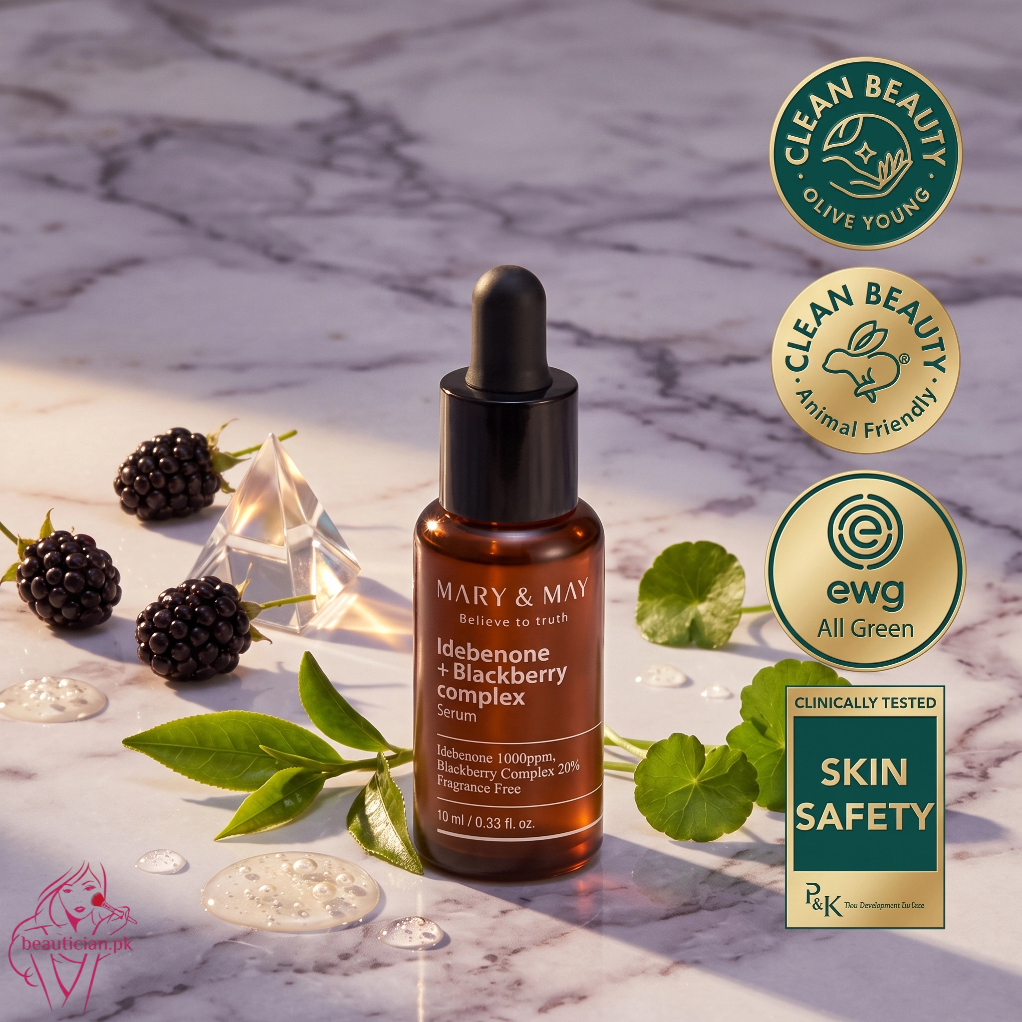 Mary & May Idebenone Blackberry Serum 10ml