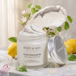 Mary & May – Lemon Niacinamide Glow Wash Off Mask 125g