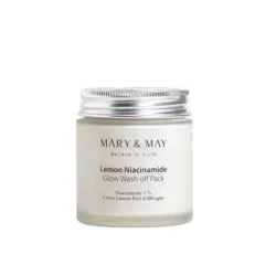 Mary & May – Lemon Niacinamide Glow Wash Off Mask 125g