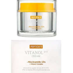 Peptide 9 Vitanol Cream jar
