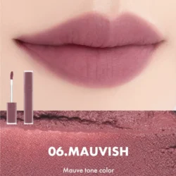 Blur Fudge Tint 06 Mauvish soft matte lip color