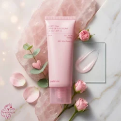 Celimax Heart Pink Tone Up Sun Cream SPF50+ PA++++ 40ml – Korean Pink Brightening Tone-Up Sunscreen All Skin Types