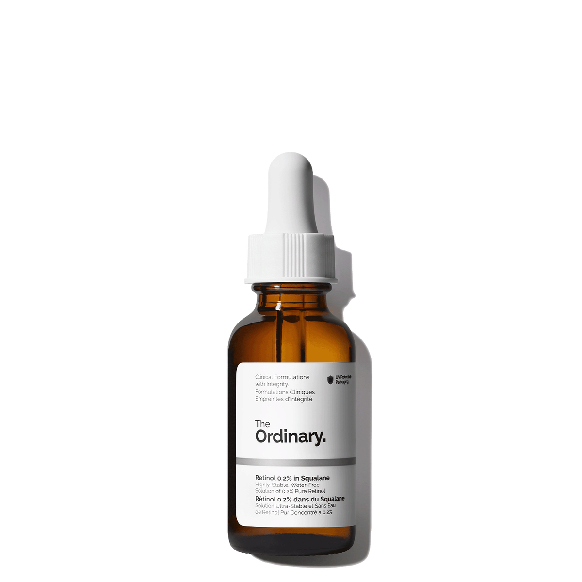 The Ordinary Retinol 0.2% in Squalane serum – gentle anti-aging face serum for wrinkles and fine lines