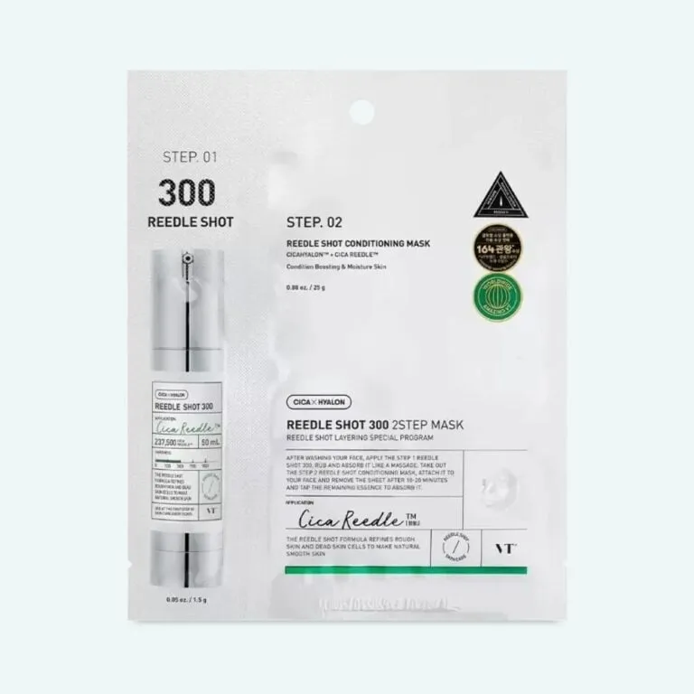 NUMBUZIN Reedle Shot Cica Ampoule and Mask for Sensitive Skin