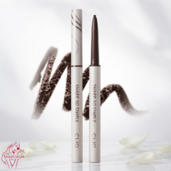 Clio Sharp So Simple Waterproof Pencil Liner 05 Ash Brown with swatch