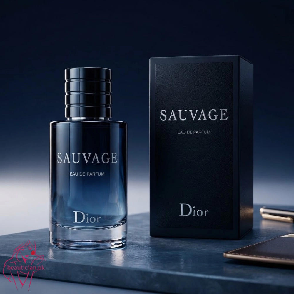 Dior Sauvage Eau de Parfum 10ml navy bottle with luxury dark box