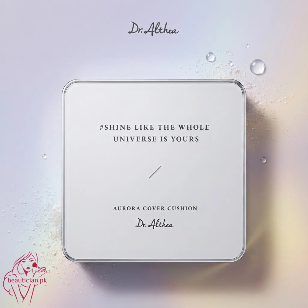 Dr. Althea Aurora Cover Cushion Moisture No. 23 Pink Base SPF50+/PA+++ K-Beauty Cushion Foundation