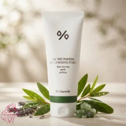 Dr. Ceuracle Tea Tree Purifine 30 Cleansing Foam 150g with 30% Tea Tree Extract for Deep Cleansing Gentle Purifying Acne-Prone Skin K-Beauty