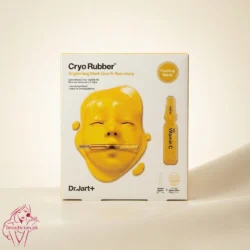 Dr.Jart+ Cryo Rubber Brightening Mask with Vitamin C Cooling Rubber Mask and Ampoule K-Beauty Brightening Dark Spot Correcting Glass Skin Face Mask