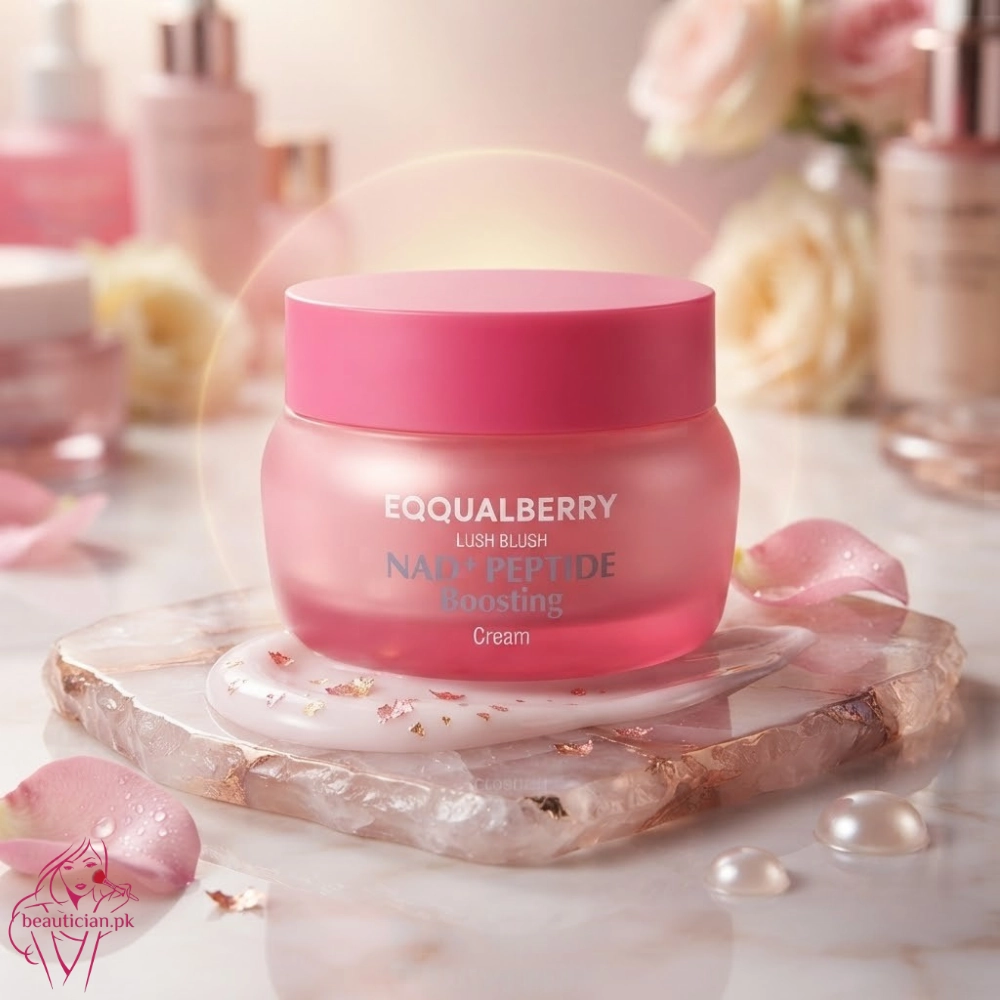 Eqqualberry Lush Blush NAD+ Peptide Boosting Cream – 13-Peptide Complex