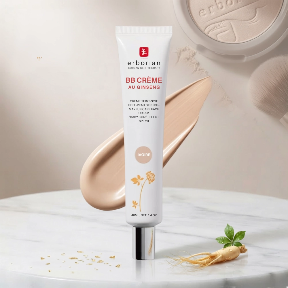 Erborian BB Cream au Ginseng Ivory – Baby Skin Effect SPF 20