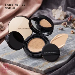 Jung Saemmool Essential Skin Nuder Long Wear Cushion SPF50+ PA++ Shade No.21