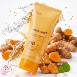 Medicube Kojic Acid Turmeric Toning Cleanser 120g