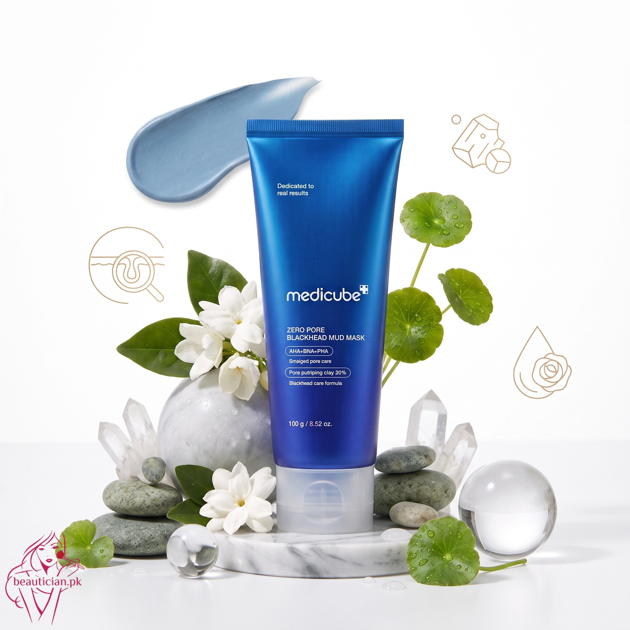 Medicube Zero Pore Blackhead Mud Mask 100g