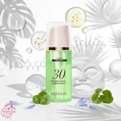 Menokin 30 Seconds Quick Bubble Mask Clear 95ml