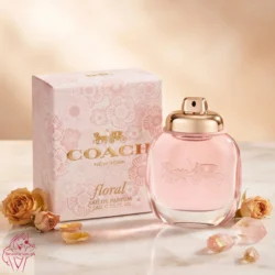 Coach Floral Eau de Parfum Bottle and Floral Box