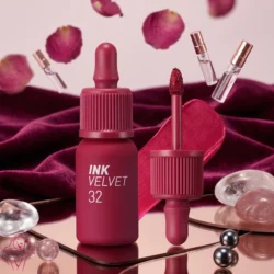 Peripera Ink The Velvet No.32 Fuchsia Red Lip Tint