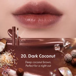 Rom&nd Juicy Lasting Tint 5.5g 17 Dark Coconut Deep Brown Night-Out Lip Tint