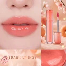 Rom&nd The Juicy Lasting Tint 10 Bare Apricot Vivid Coral-Apricot Lip Tint