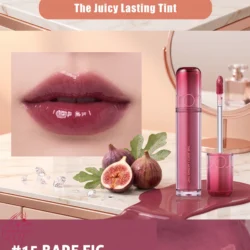 Rom&nd The Juicy Lasting Tint 15 Bare Fig Deep Berry-Plum Glossy Lip Tint